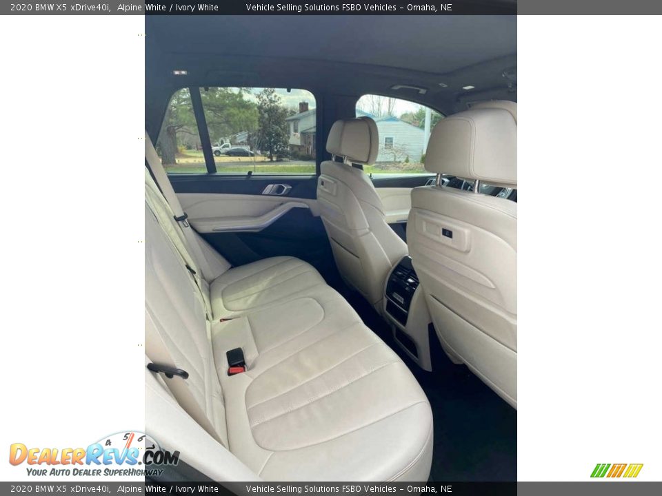 2020 BMW X5 xDrive40i Alpine White / Ivory White Photo #4