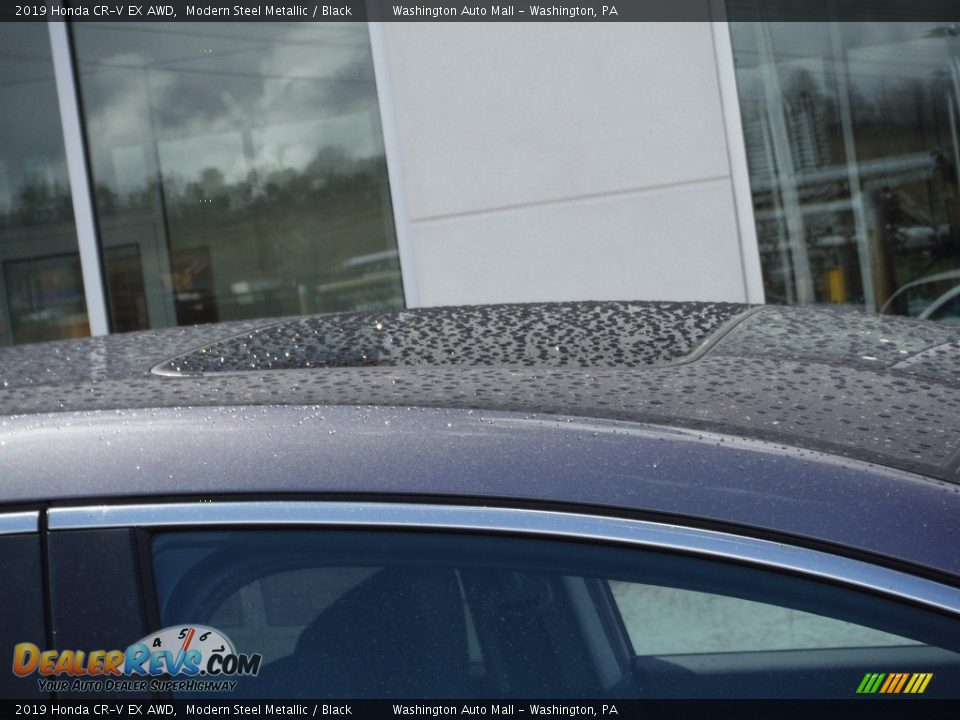 2019 Honda CR-V EX AWD Modern Steel Metallic / Black Photo #3