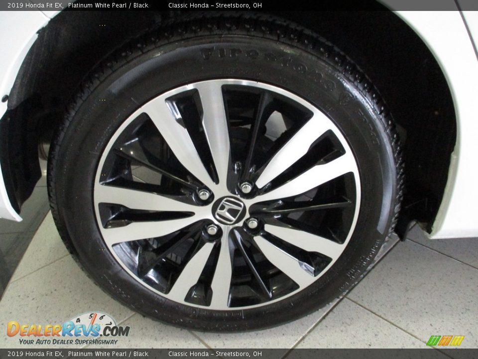 2019 Honda Fit EX Platinum White Pearl / Black Photo #6