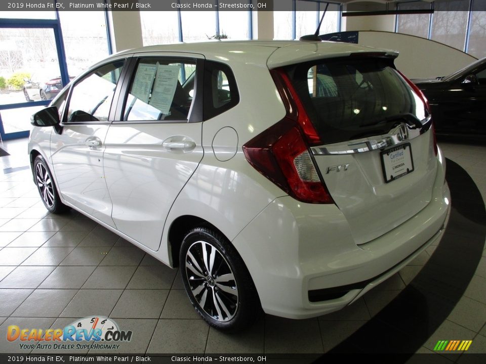 2019 Honda Fit EX Platinum White Pearl / Black Photo #9