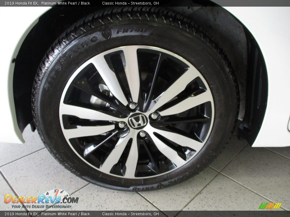 2019 Honda Fit EX Platinum White Pearl / Black Photo #12