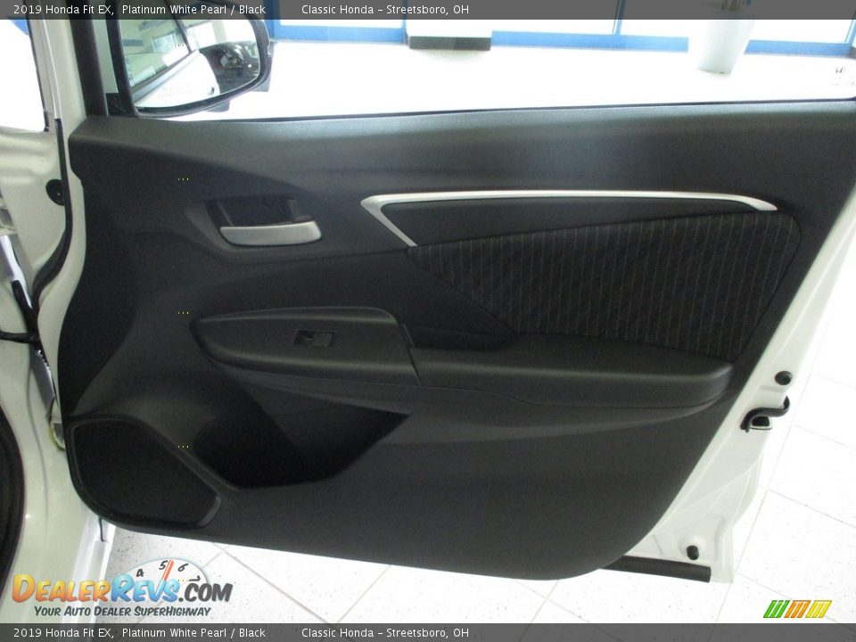 2019 Honda Fit EX Platinum White Pearl / Black Photo #14