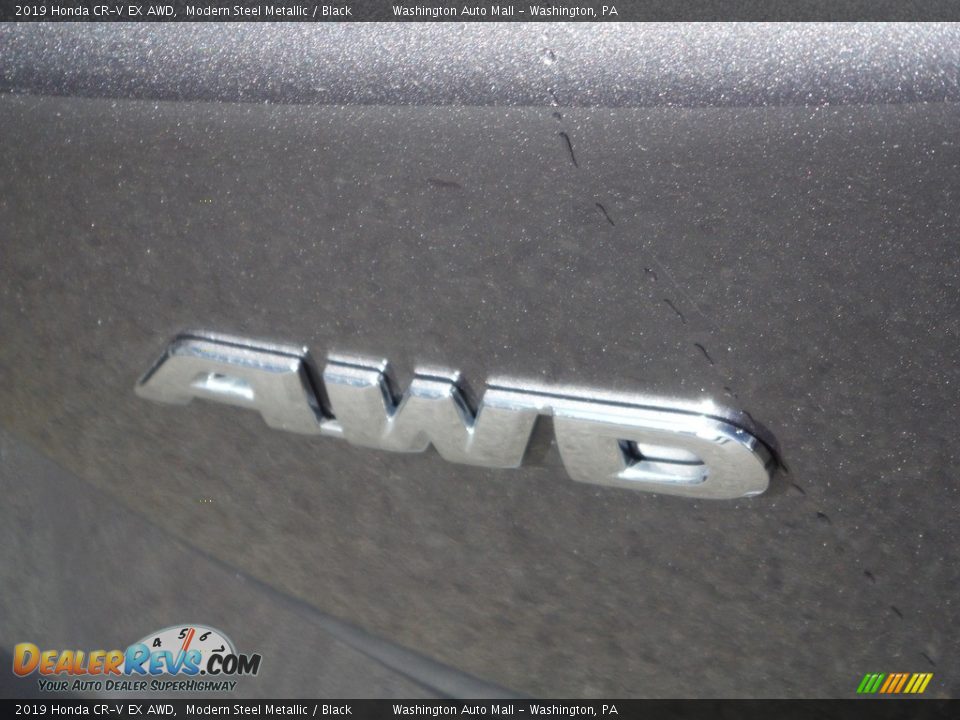 2019 Honda CR-V EX AWD Modern Steel Metallic / Black Photo #11