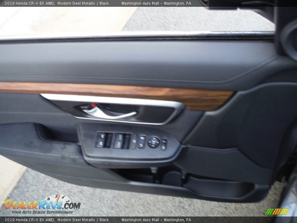 2019 Honda CR-V EX AWD Modern Steel Metallic / Black Photo #13