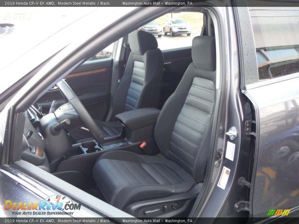 2019 Honda CR-V EX AWD Modern Steel Metallic / Black Photo #15