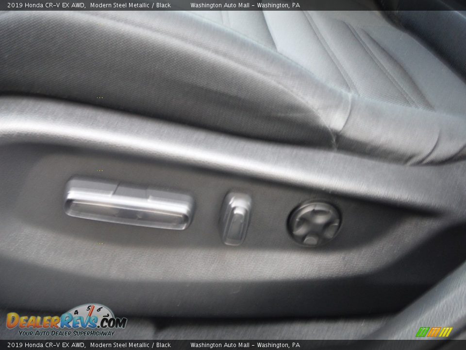 2019 Honda CR-V EX AWD Modern Steel Metallic / Black Photo #16