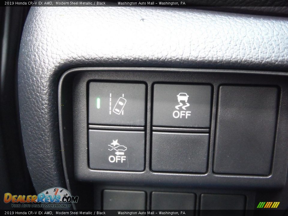 2019 Honda CR-V EX AWD Modern Steel Metallic / Black Photo #17