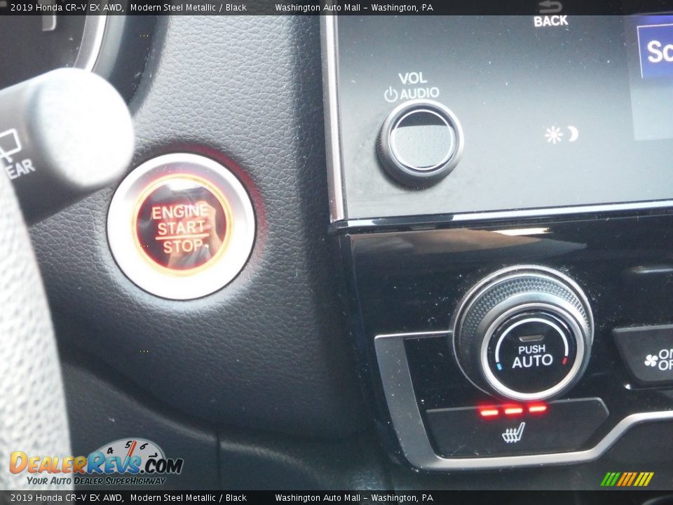2019 Honda CR-V EX AWD Modern Steel Metallic / Black Photo #19