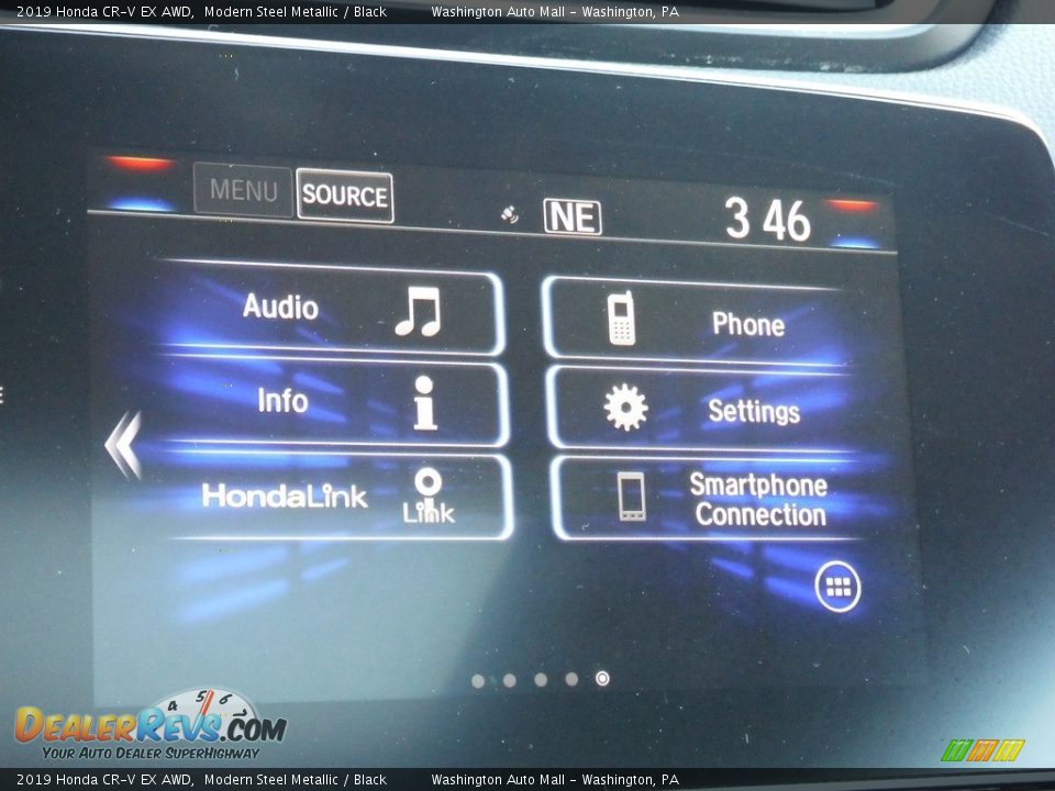 2019 Honda CR-V EX AWD Modern Steel Metallic / Black Photo #21
