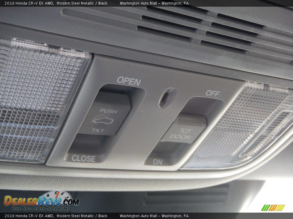 2019 Honda CR-V EX AWD Modern Steel Metallic / Black Photo #22