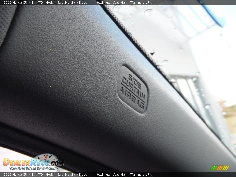 2019 Honda CR-V EX AWD Modern Steel Metallic / Black Photo #23
