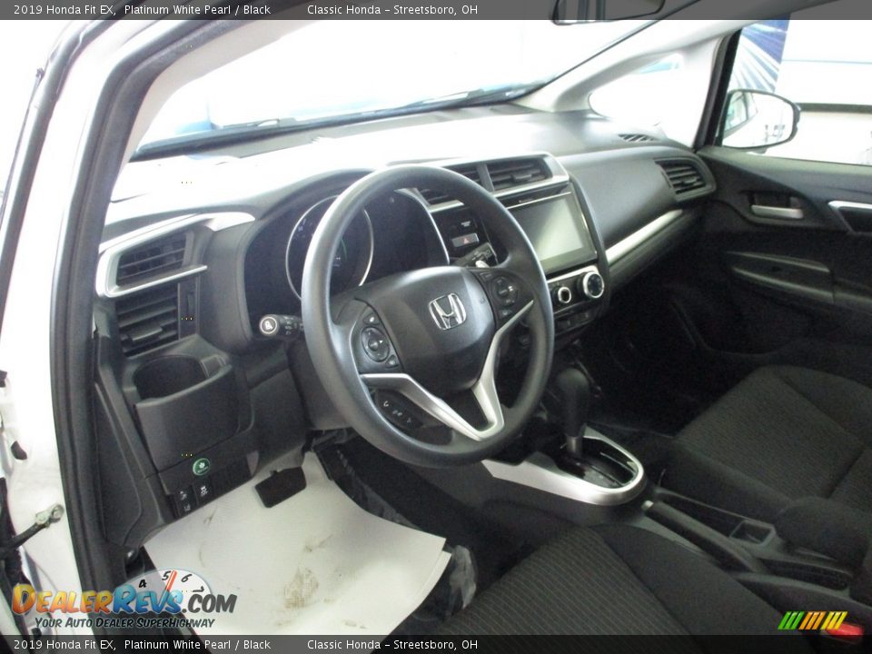 2019 Honda Fit EX Platinum White Pearl / Black Photo #27