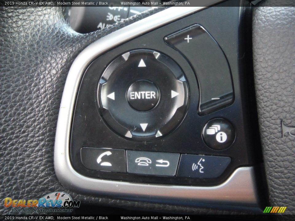 2019 Honda CR-V EX AWD Modern Steel Metallic / Black Photo #25