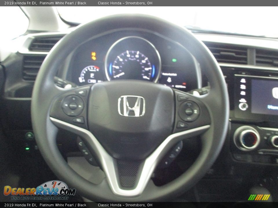 2019 Honda Fit EX Platinum White Pearl / Black Photo #30