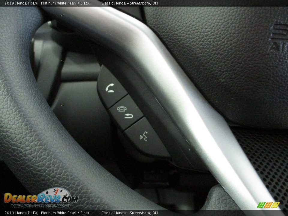 2019 Honda Fit EX Platinum White Pearl / Black Photo #31