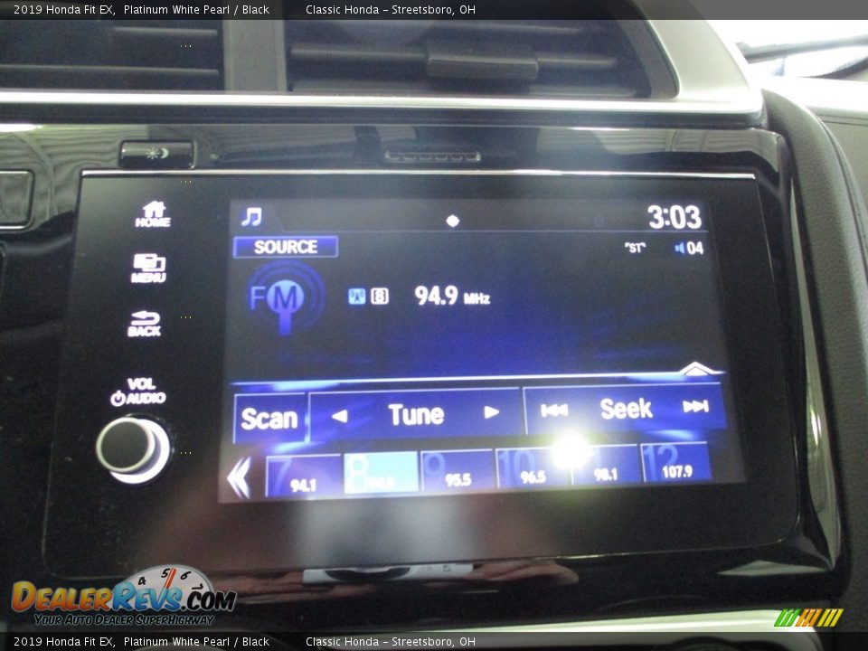 2019 Honda Fit EX Platinum White Pearl / Black Photo #36