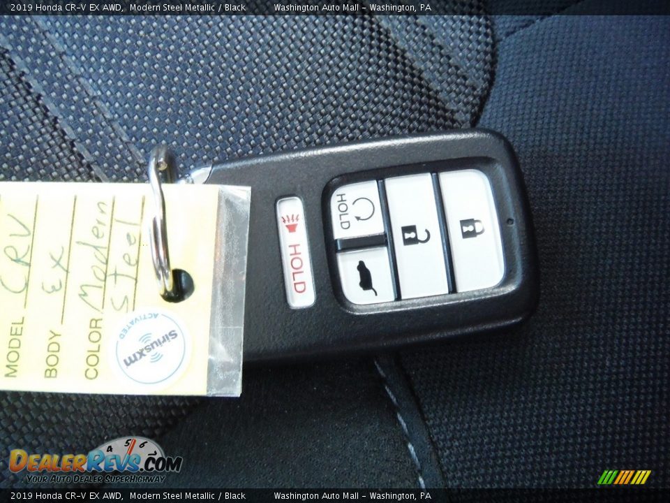 2019 Honda CR-V EX AWD Modern Steel Metallic / Black Photo #32