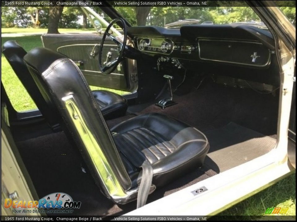 Front Seat of 1965 Ford Mustang Coupe Photo #21