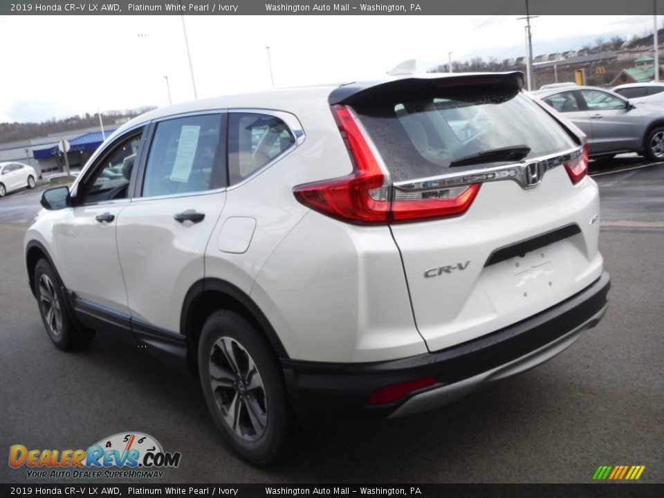 2019 Honda CR-V LX AWD Platinum White Pearl / Ivory Photo #7