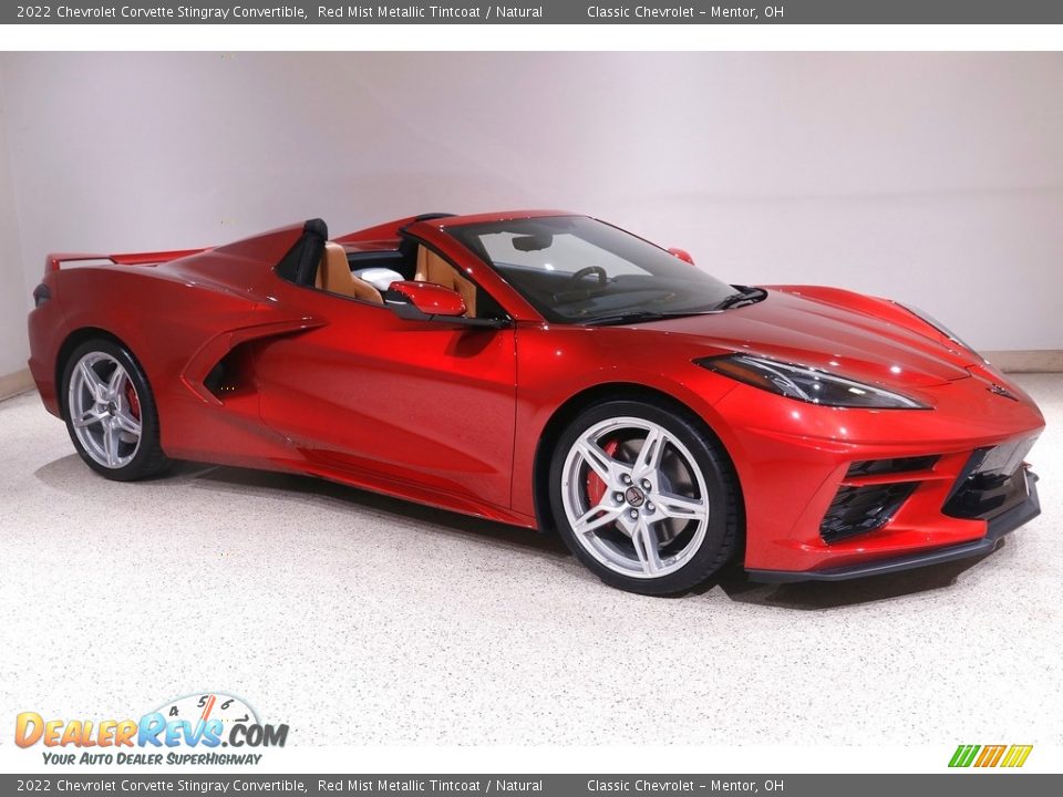 Red Mist Metallic Tintcoat 2022 Chevrolet Corvette Stingray Convertible Photo #1