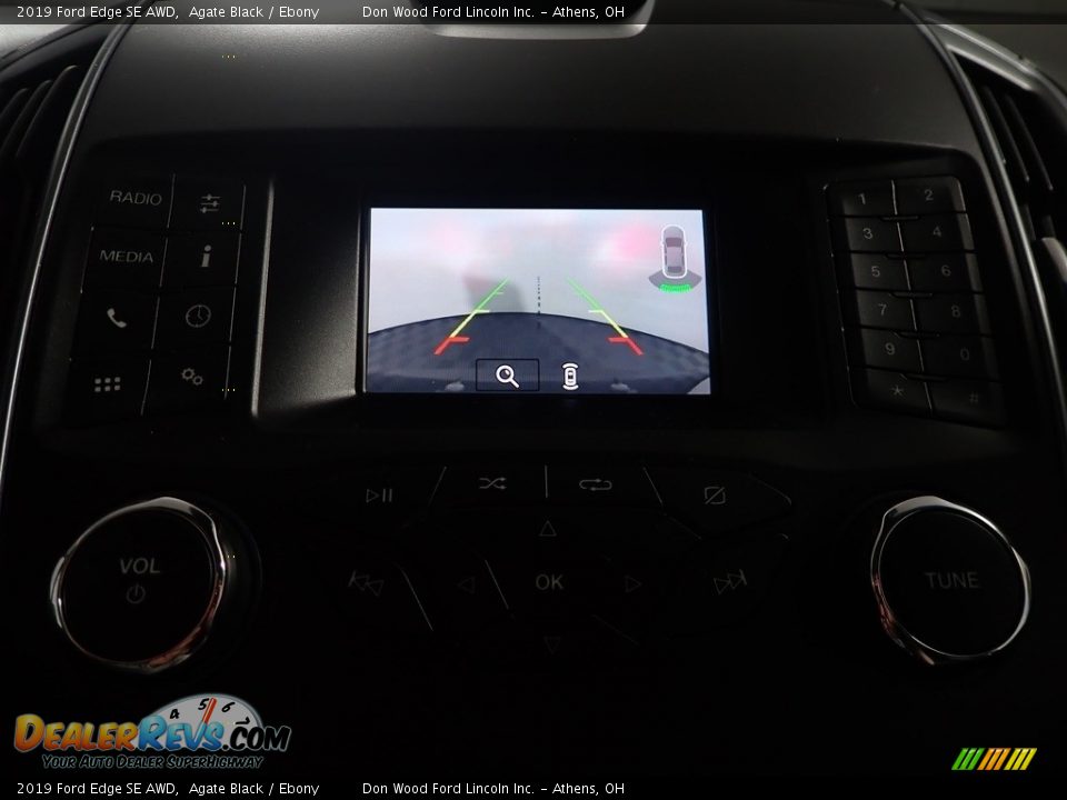 2019 Ford Edge SE AWD Agate Black / Ebony Photo #2