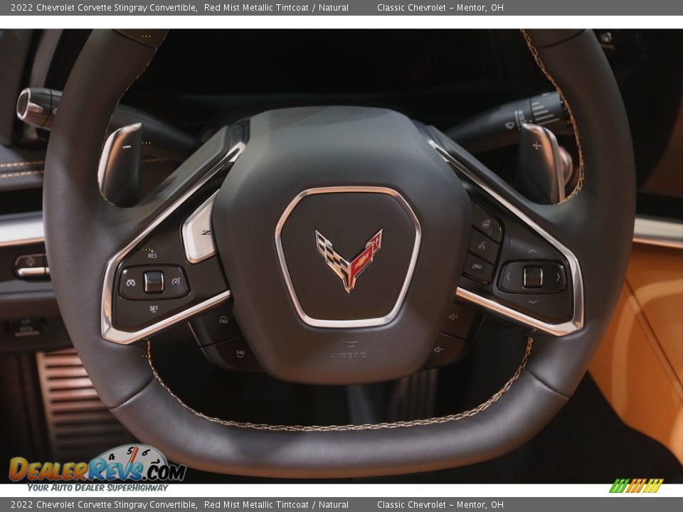2022 Chevrolet Corvette Stingray Convertible Steering Wheel Photo #9