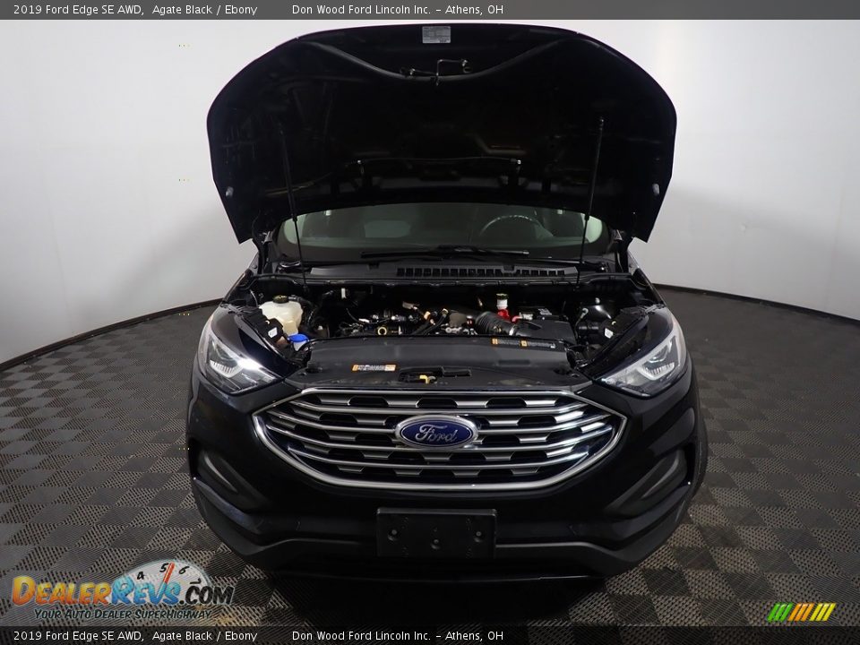 2019 Ford Edge SE AWD Agate Black / Ebony Photo #6