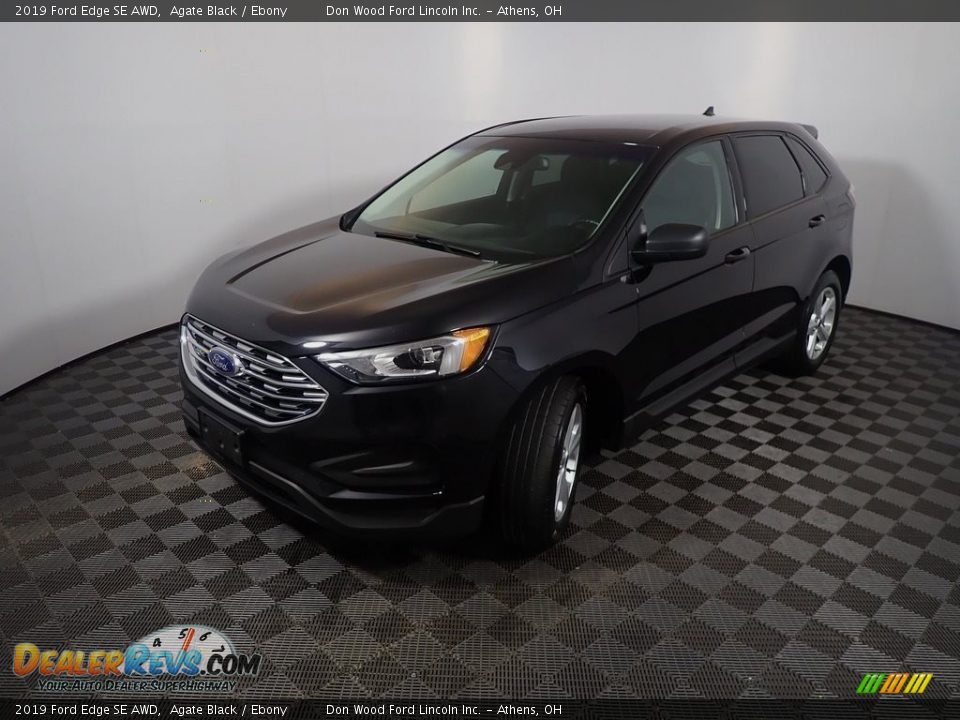 2019 Ford Edge SE AWD Agate Black / Ebony Photo #9