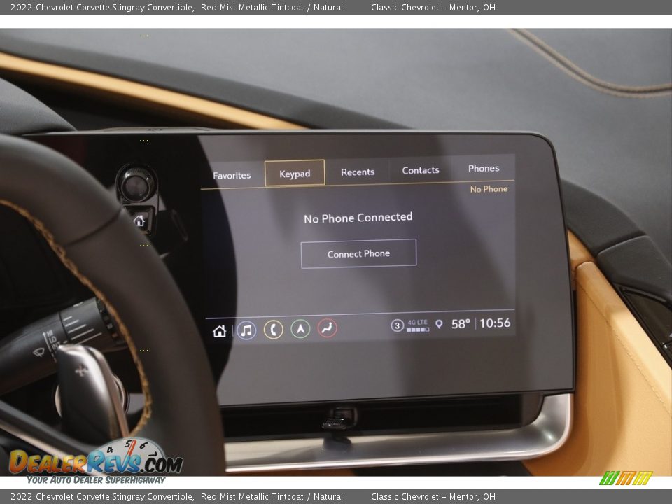 Controls of 2022 Chevrolet Corvette Stingray Convertible Photo #13