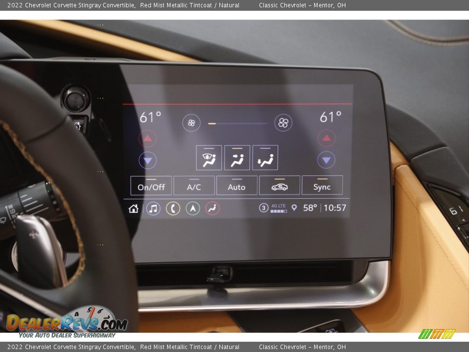 Controls of 2022 Chevrolet Corvette Stingray Convertible Photo #15
