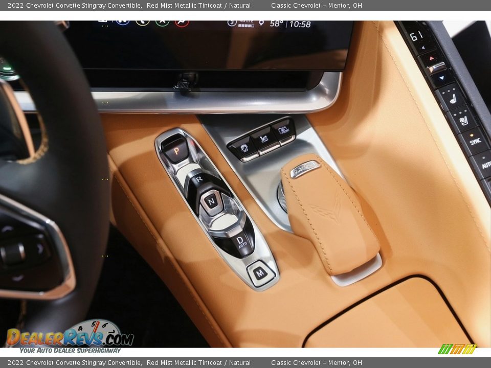 2022 Chevrolet Corvette Stingray Convertible Shifter Photo #17