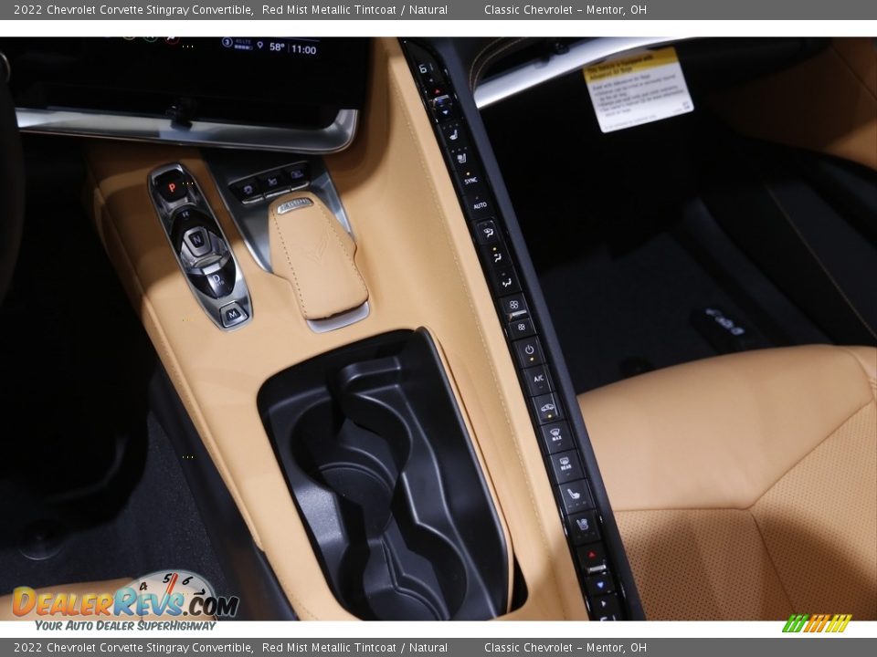 Controls of 2022 Chevrolet Corvette Stingray Convertible Photo #19