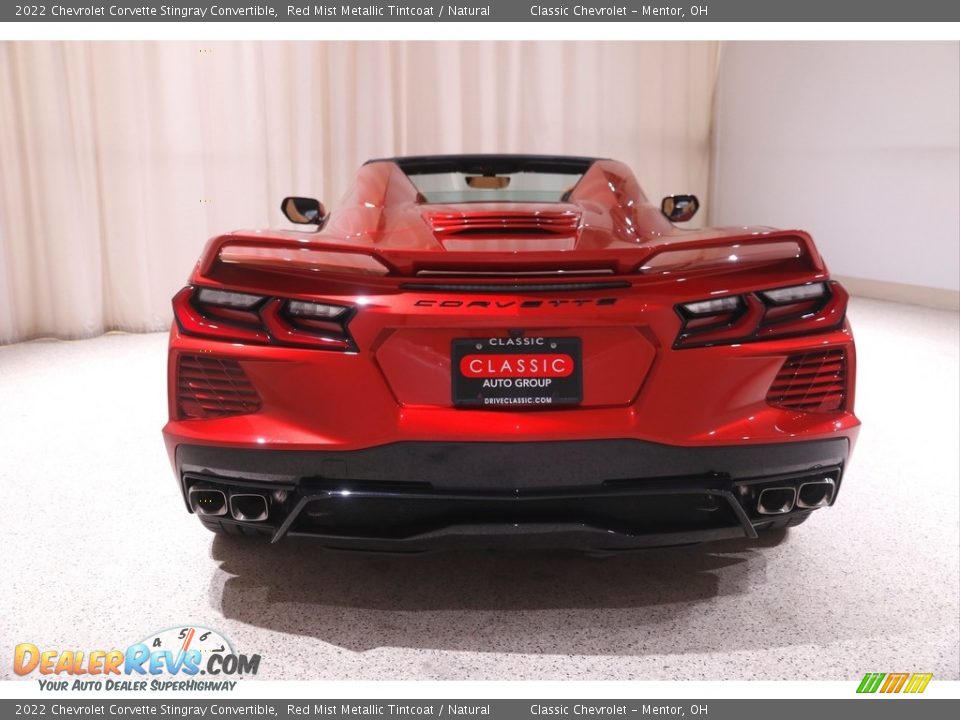 2022 Chevrolet Corvette Stingray Convertible Red Mist Metallic Tintcoat / Natural Photo #25