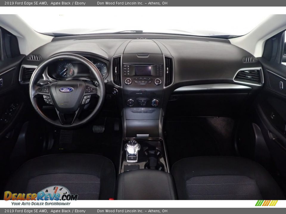 2019 Ford Edge SE AWD Agate Black / Ebony Photo #24