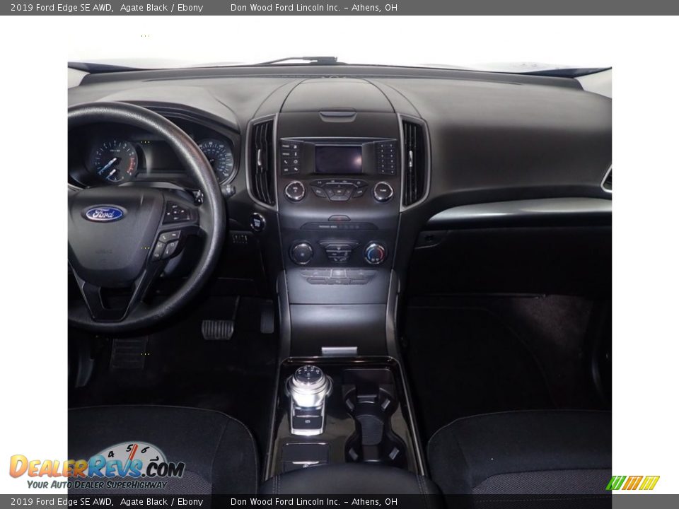 2019 Ford Edge SE AWD Agate Black / Ebony Photo #25