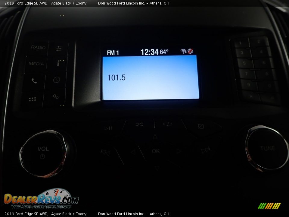 2019 Ford Edge SE AWD Agate Black / Ebony Photo #26