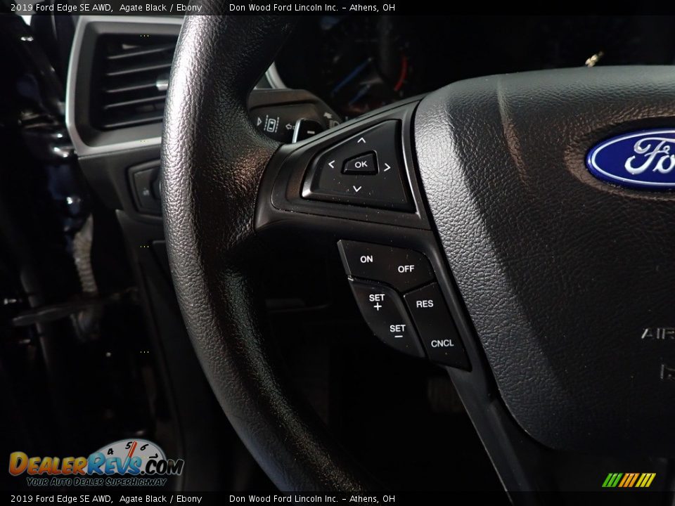 2019 Ford Edge SE AWD Agate Black / Ebony Photo #29