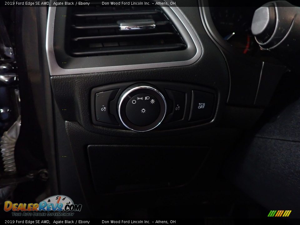 2019 Ford Edge SE AWD Agate Black / Ebony Photo #31