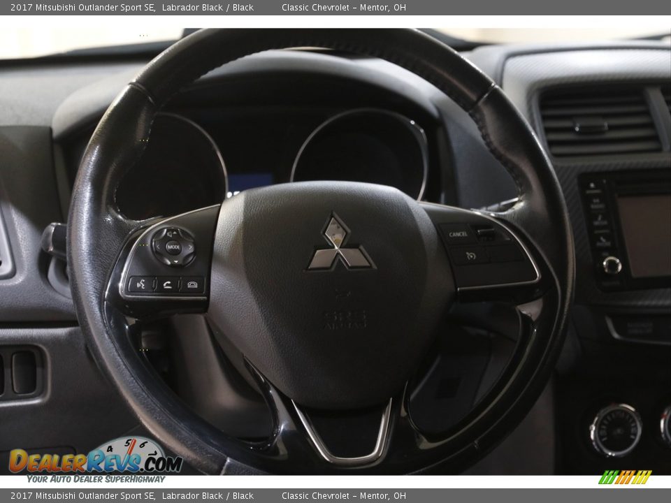 2017 Mitsubishi Outlander Sport SE Steering Wheel Photo #7