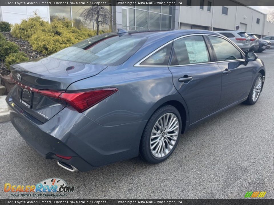 2022 Toyota Avalon Limited Harbor Gray Metallic / Graphite Photo #9