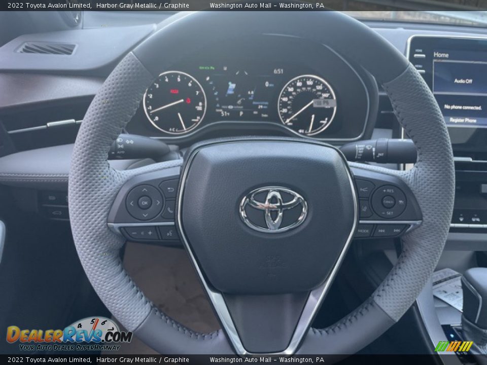 2022 Toyota Avalon Limited Steering Wheel Photo #10