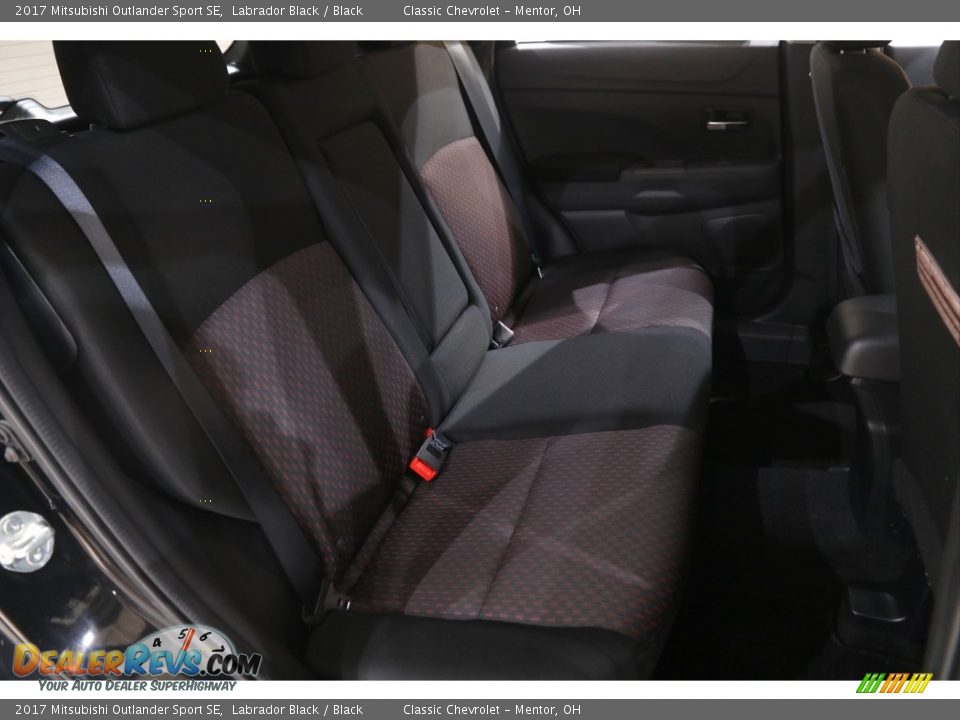 Rear Seat of 2017 Mitsubishi Outlander Sport SE Photo #15