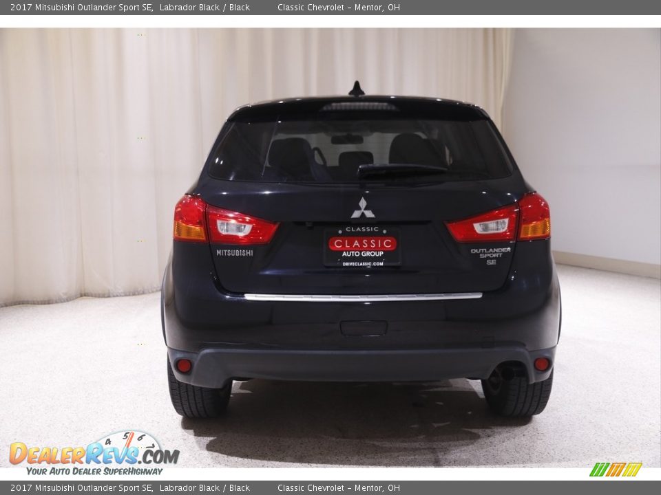 2017 Mitsubishi Outlander Sport SE Labrador Black / Black Photo #17