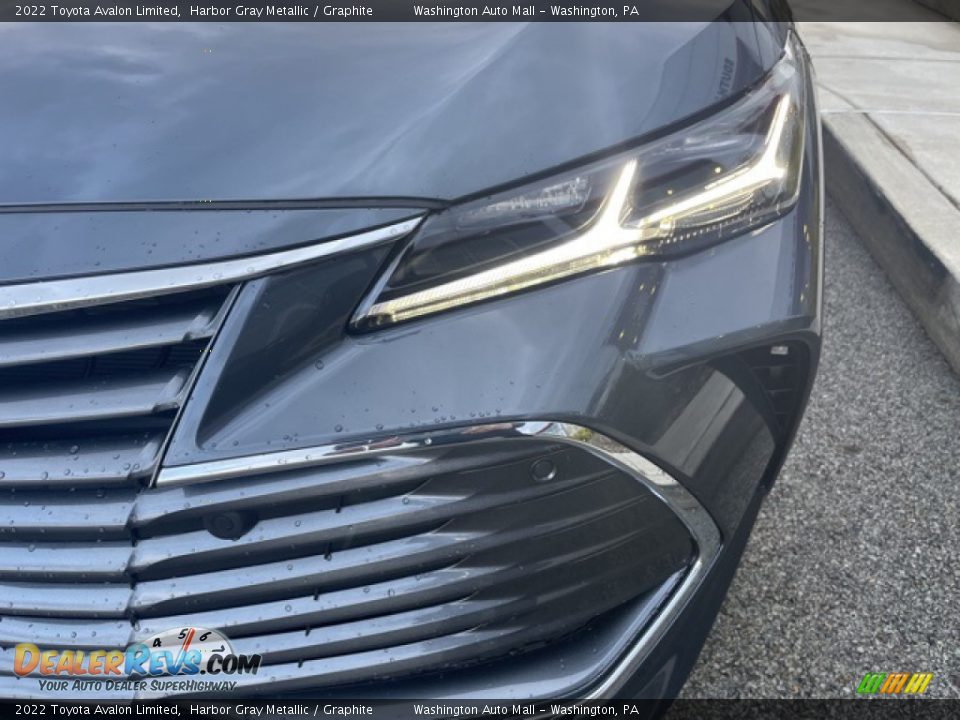 2022 Toyota Avalon Limited Harbor Gray Metallic / Graphite Photo #25