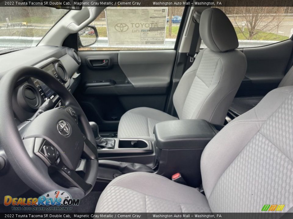 Front Seat of 2022 Toyota Tacoma SR Double Cab Photo #4