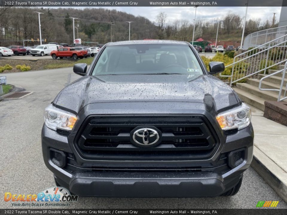 2022 Toyota Tacoma SR Double Cab Magnetic Gray Metallic / Cement Gray Photo #6