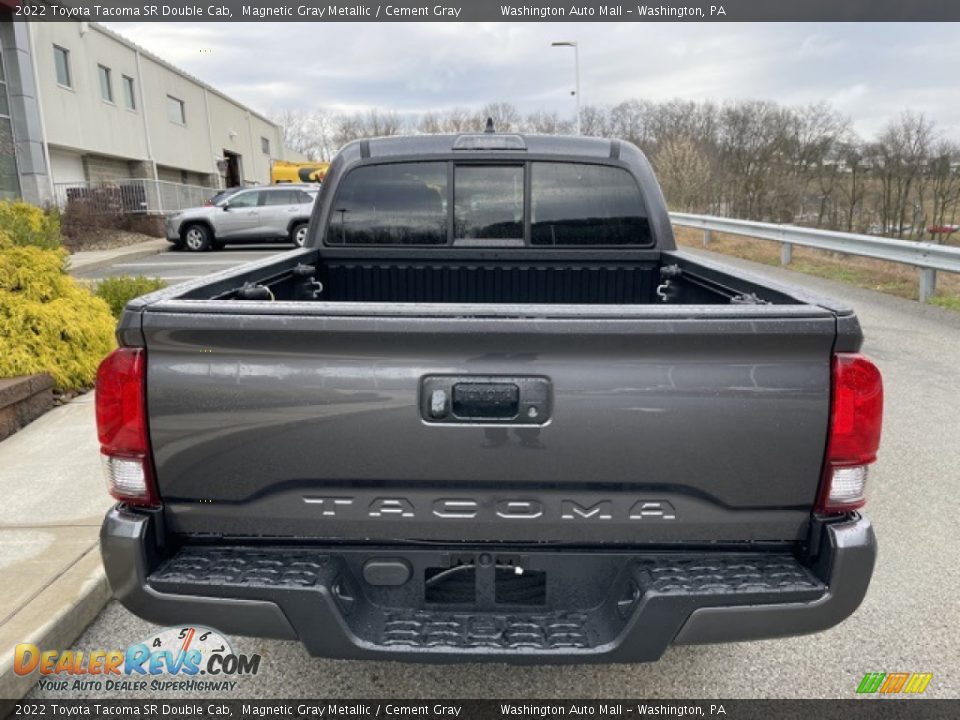 2022 Toyota Tacoma SR Double Cab Magnetic Gray Metallic / Cement Gray Photo #8