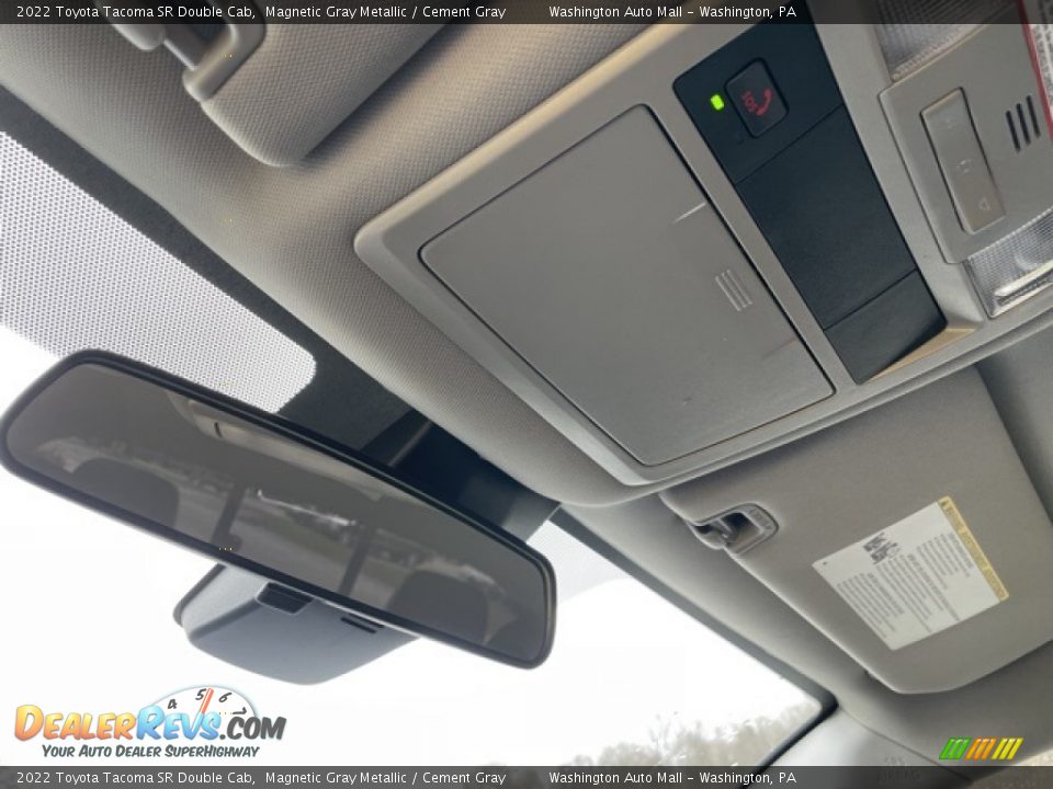 2022 Toyota Tacoma SR Double Cab Magnetic Gray Metallic / Cement Gray Photo #15