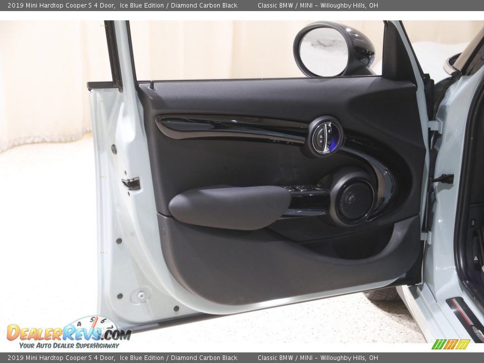2019 Mini Hardtop Cooper S 4 Door Ice Blue Edition / Diamond Carbon Black Photo #4