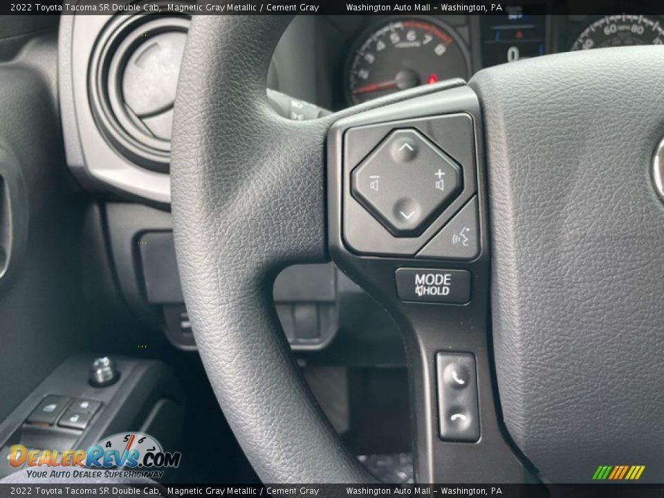 2022 Toyota Tacoma SR Double Cab Steering Wheel Photo #16